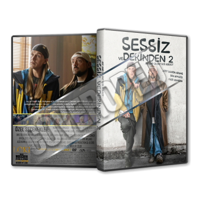 Sessiz ve Derinden 2 - Jay and Silent Bob Reboot - 2019 Türkçe Dvd Cover Tasarımı